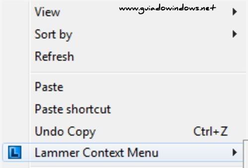 Lammer Context Menu Lammer Context Menu