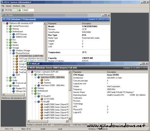MiTeC System Information X MiTeC System Information X