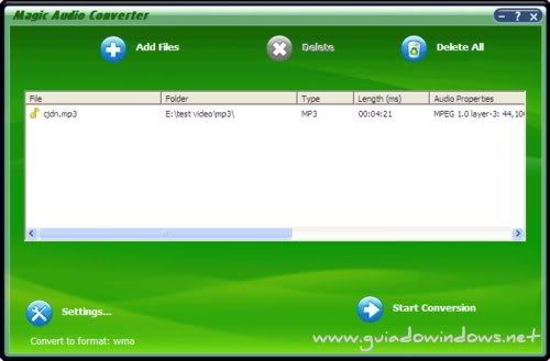 Magic Audio Converter Magic Audio Converter