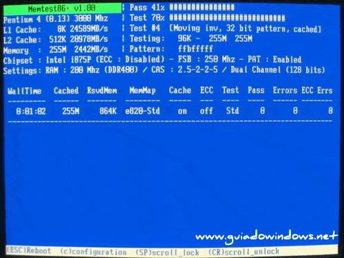 Memtest86+ Memtest86+