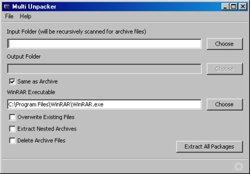 Multi Unpacker Multi Unpacker