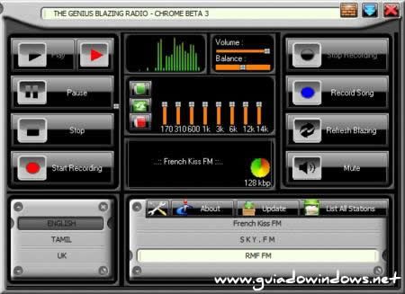 Blazing Radio Chrome Beta 3 Blazing Radio Chrome Beta 3