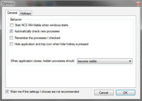 NCS WinVisible NCS WinVisible