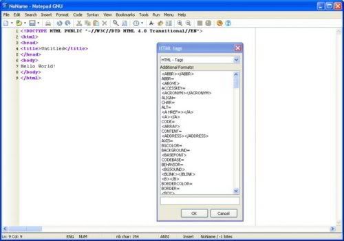 Notepad GNU Notepad GNU