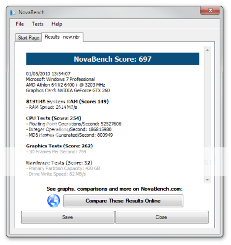older novabench download