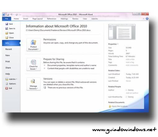 Microsoft Office 2010 Microsoft Office 2010