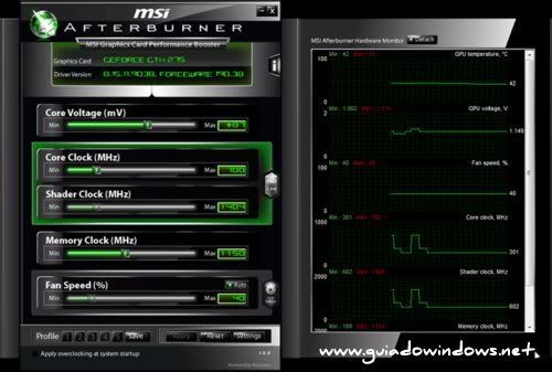 MSI Afterburner MSI Afterburner