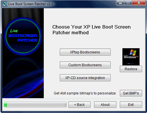 Live Boot Screen Patcher Live Boot Screen Patcher