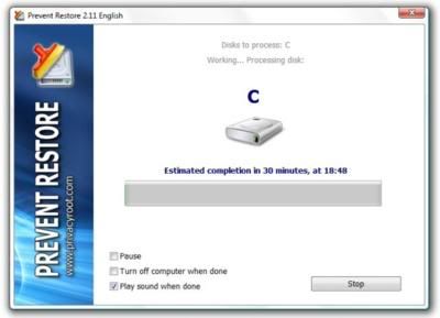 Prevent Restore