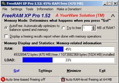 FreeRAM XP Pro FreeRAM XP Pro