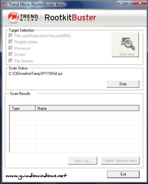 RootkitBuster RootkitBuster