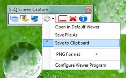 SliQ Screen Capture SliQ Screen Capture