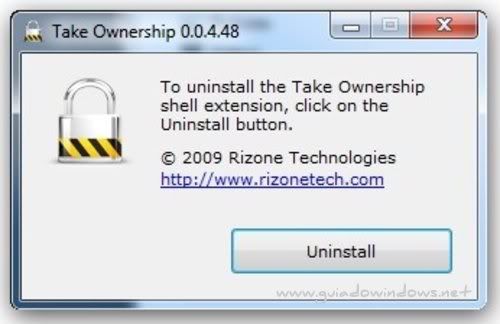 Take Ownership Shell Extension Take Ownership Shell Extension