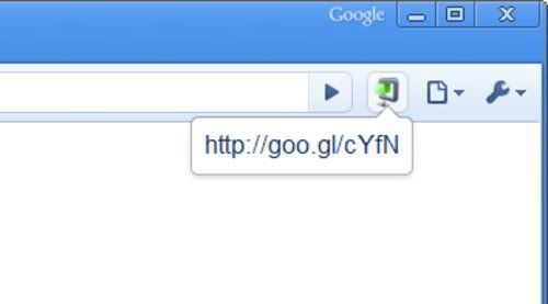 Encurtador de URL do Google no Chrome Encurtador de URL do Google