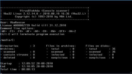 Vba32 Rescue CD Vba32 Rescue CD