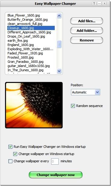 Easy Wallpaper Changer Easy Wallpaper Changer