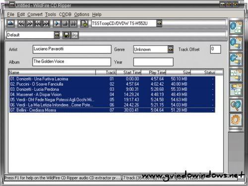 WildFire CD Ripper WildFire CD Ripper