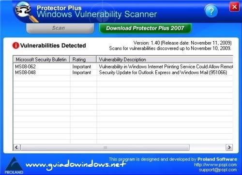 Windows Vulnerability Scanner Windows Vulnerability Scanner
