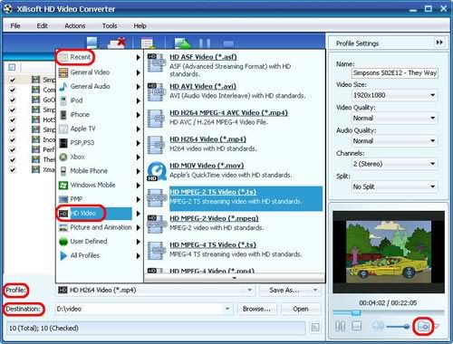 xilisoft youtube hd video converter