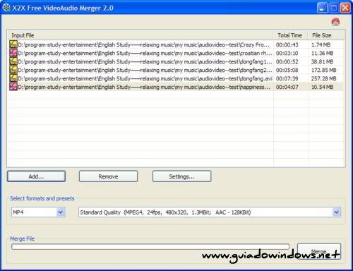 X2X Video Audio Merger X2X Video Audio Merger
