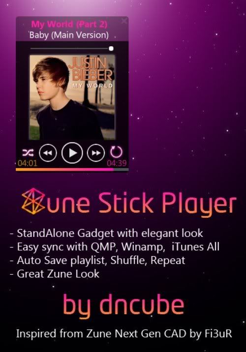 Zune Stick Player Zune Stick Player